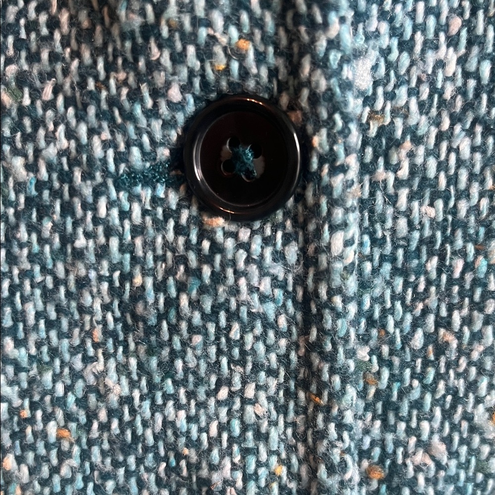 Blue Tweed Blazer - Picture 3 of 6